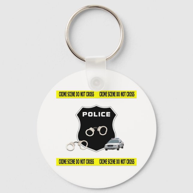 Police Crime Scene Keychain (Front)