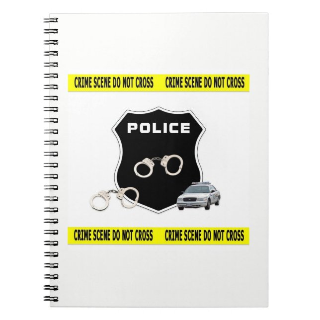 Police Crime Scene Notebook (Front)