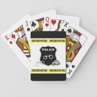 Police Crime Scene Playing Cards