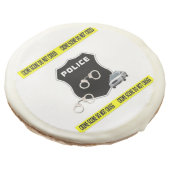 Police Crime Scene Sugar Cookie (Angled)