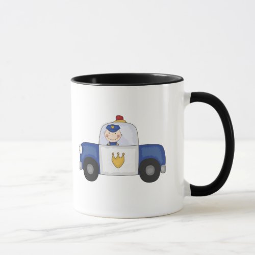 Police Cruiser T_shirts and Gifts Mug