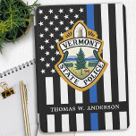 Police Department Custom Logo Law Enforcement<br><div class="desc">Thin Blue Line Police Department iPad Pro Cover - American flag in Police Flag colors, modern black and blue design . Customize with your department logo, and personalize with police officers name. This personalized law enforcement iPad pro cover is perfect for police departments and law enforcement . COPYRIGHT © 2020...</div>