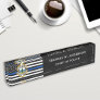 Police Department Custom Logo Law Enforcement  Desk Name Plate