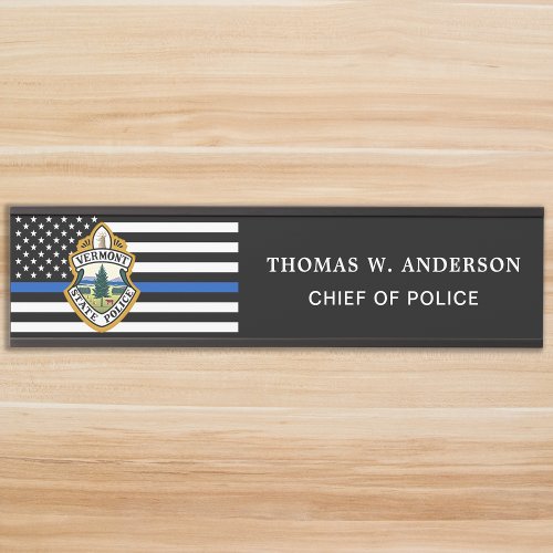 Police Department Custom Logo Law Enforcement Door Sign