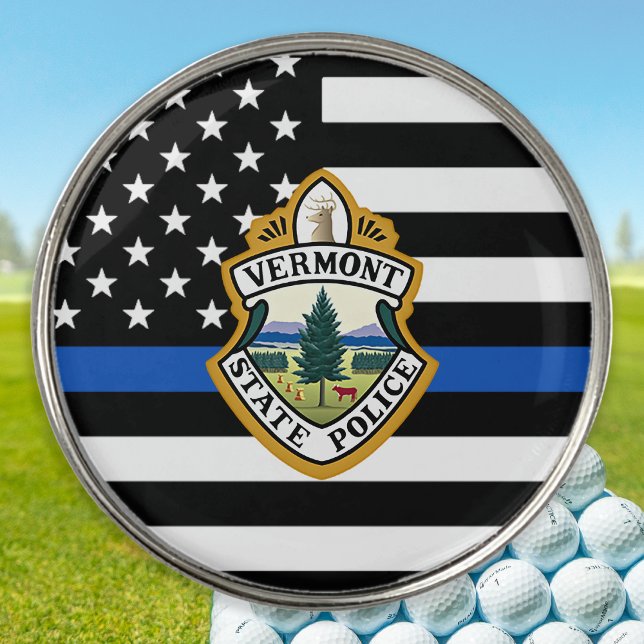 Police Department Custom Logo Law Enforcement Golf Ball Marker (Creator Uploaded)