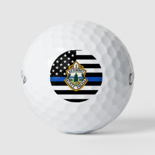 Police Department Custom Logo Law Enforcement Golf Balls