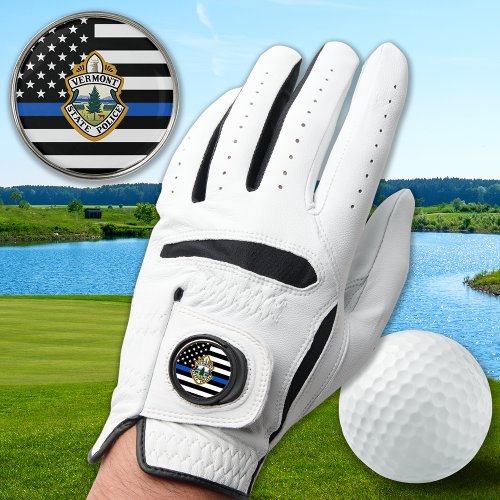 Police Department Custom Logo Law Enforcement Golf Glove