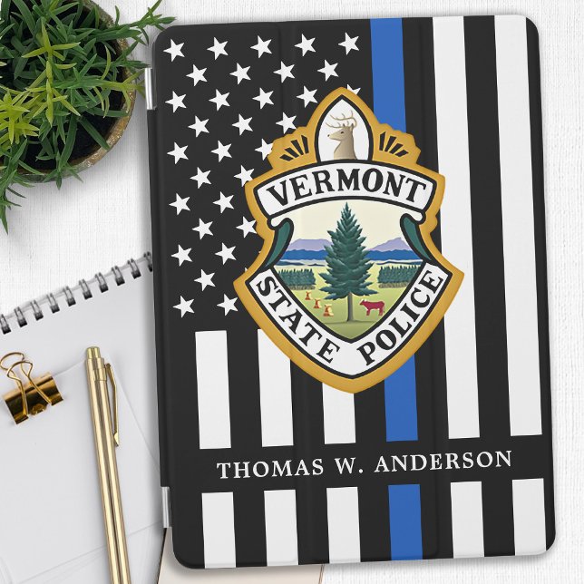 Police Department Custom Logo Law Enforcement  iPad Pro Cover (Creator Uploaded)