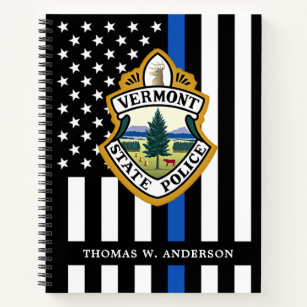 Police Department Custom Logo Law Enforcement Notebook