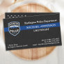 Police Department Logo Law Enforcement Officer Business Card