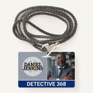 Police Detective   Law Enforcement  Badge