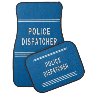 Police Dispatcher    Car Floor Mat