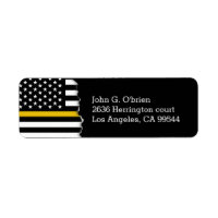 Police Dispatcher Style American Flag