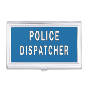 Police Dispatchers Business Card Case