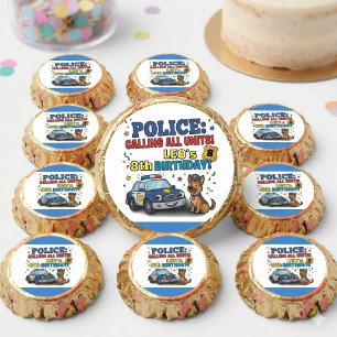 Police Dog Calling All Units Boy Birthday Reese's Peanut Butter Cups