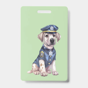 Police Dog Clipart    Badge