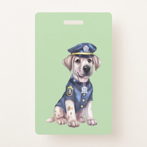 Police Dog Clipart   Badge