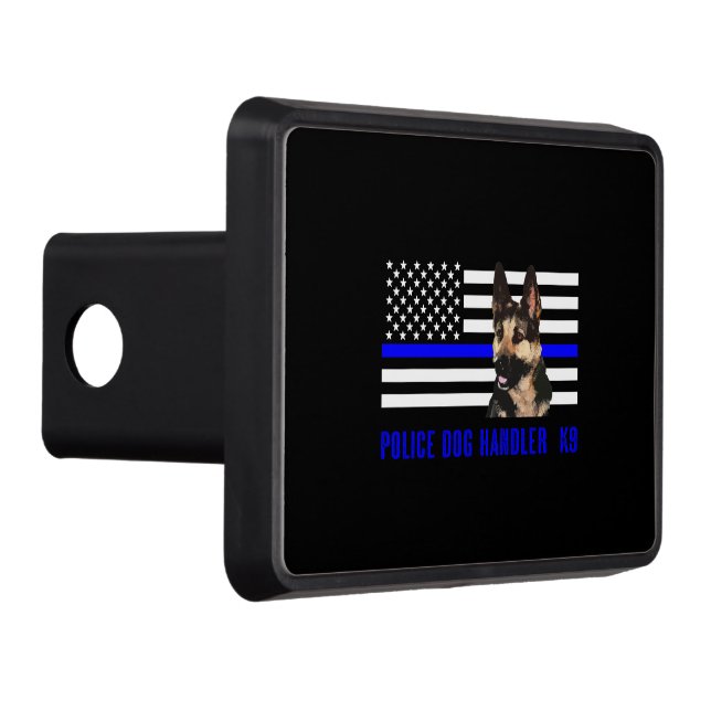 Police Dog Handler Hitch Cover (Right)