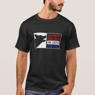 Police Dog Officer K9 Go Ahead And Run T-Shirt