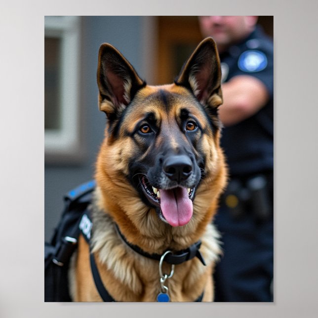 Police Dog  Poster (Front)