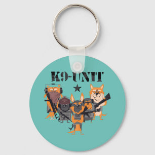 Police Dogs K9 Unit Keychain