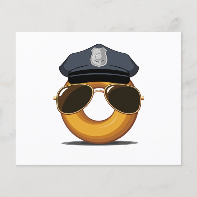 Police Donut Flyer (Front)