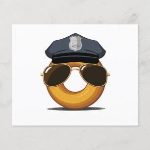 Police Donut Flyer