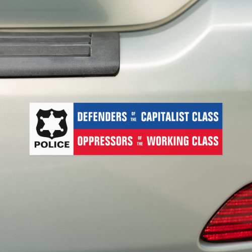 Police Duties Bumper Sticker