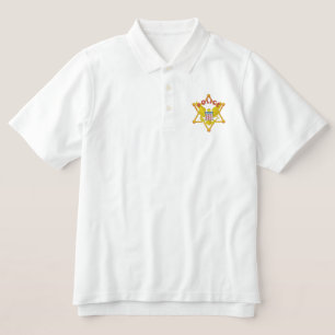 Police Embroidered Polo Shirt