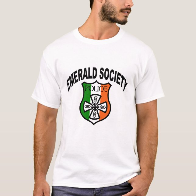 Police Emerald Society T-Shirt (Front)
