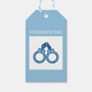 Police Evidence Gift Tags