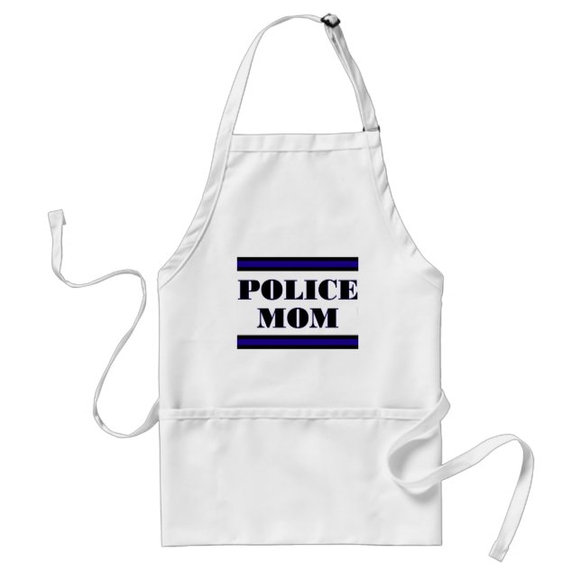 Police Family Adult Apron (Front)