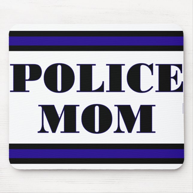 Police Family Mouse Pad (Front)