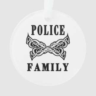 Police Family Tattoo Ornament