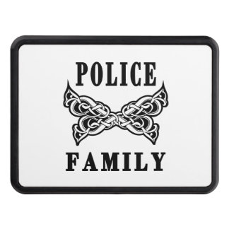 Police Family Tattoos Hitch Cover