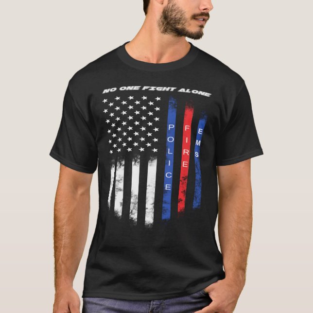 Police Fire EMS T-Shirt (Front)
