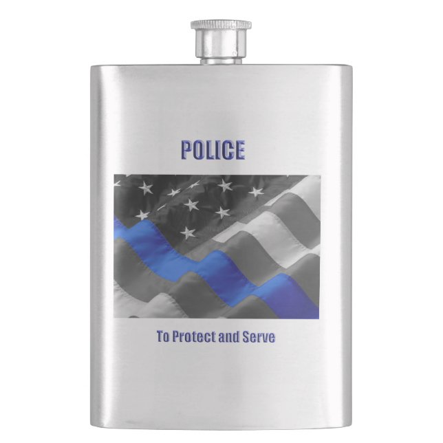 Police Flask (Front)