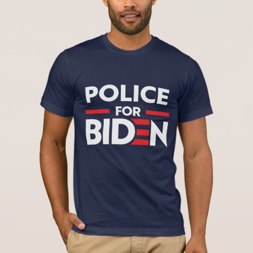POLICE FOR JOE BIDEN T_Shirt