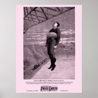 Police Gazette poster Brodie