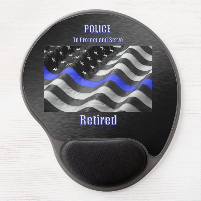 Police Gel Mouse Pad (Front)