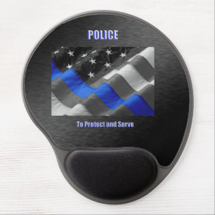 Police Gel Mouse Pad