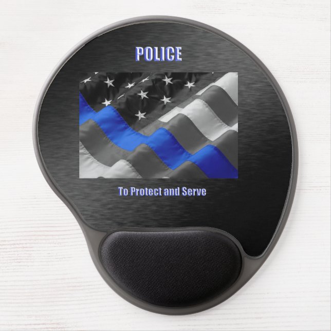 Police Gel Mouse Pad (Front)
