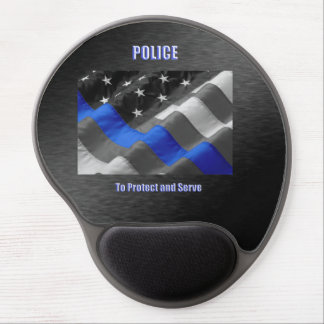 Police Gel Mouse Pad