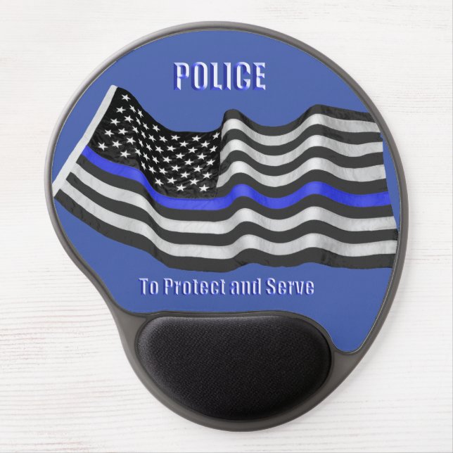 Police Gel Mouse Pad (Front)