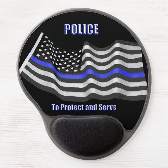 Police Gel Mouse Pad (Front)