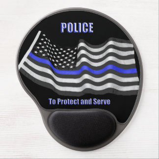 Police Gel Mouse Pad