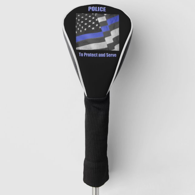 Police Golf Head Cover (Front)
