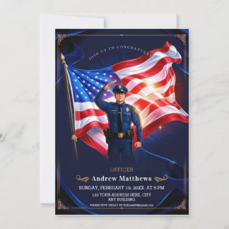 police graduation academy majestic invitation