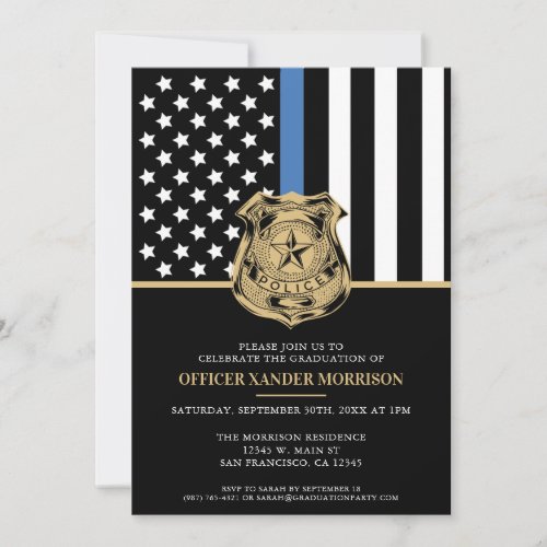 Police Graduation Law Enforcement Academy