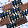 Police Graduation Party Thin Blue Line Flag Hershey's Miniatures